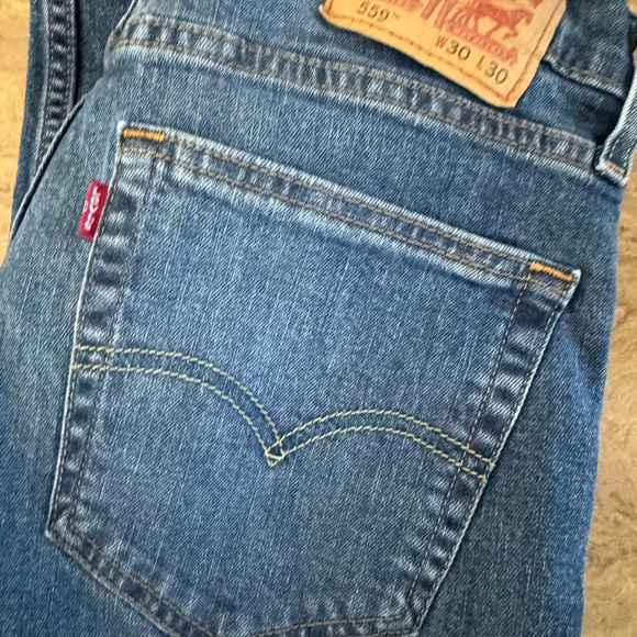 Men’s Levis jeans 559 relaxed straight fit size 30x30 - Picture 3 of 4